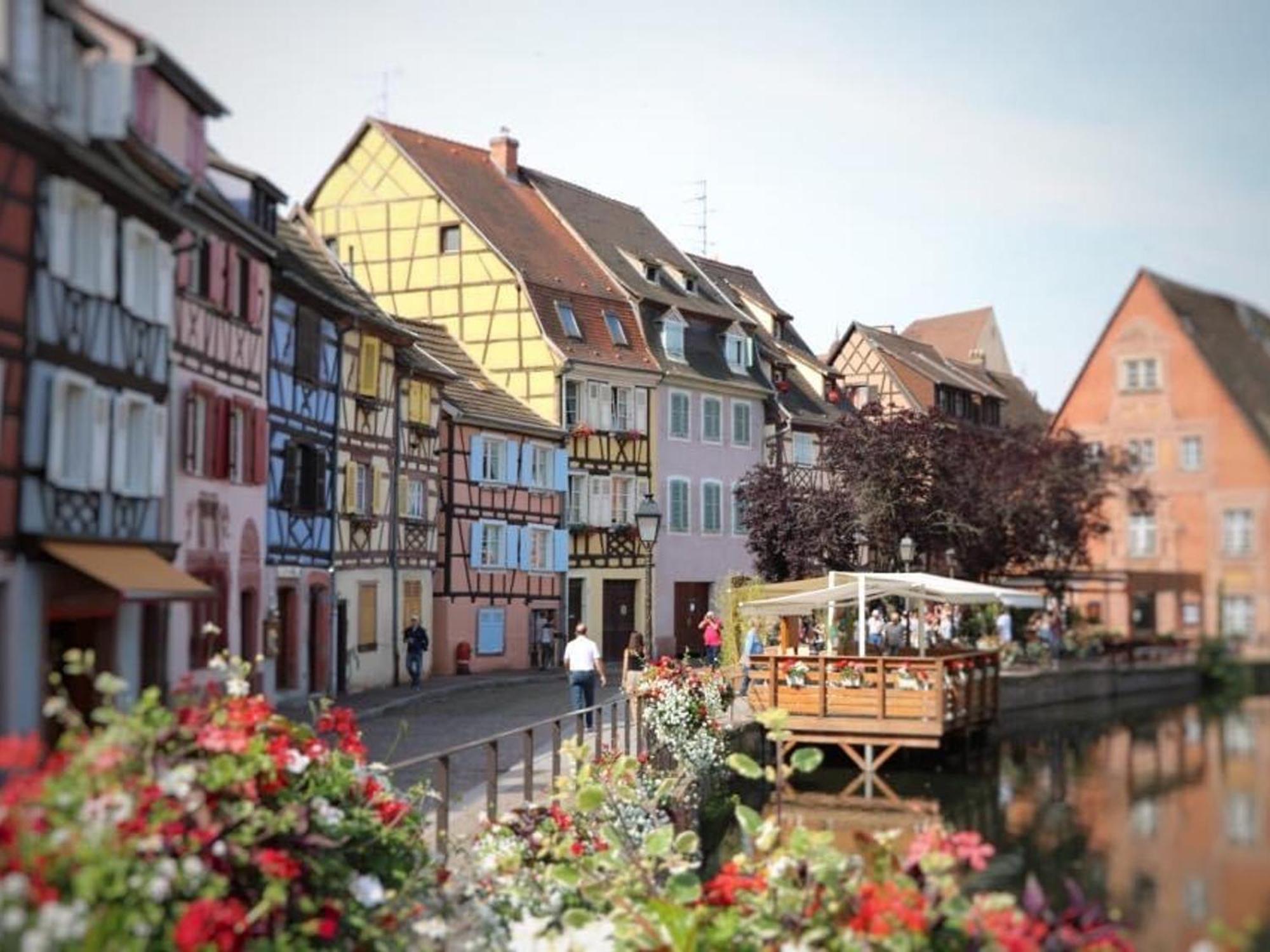 Charmant Appart Avec Garage Et Terrasse Au Coeur De Colmar, Pres De La Route Des Vins D'Alsace - Fr-1-722-6 Екстериор снимка