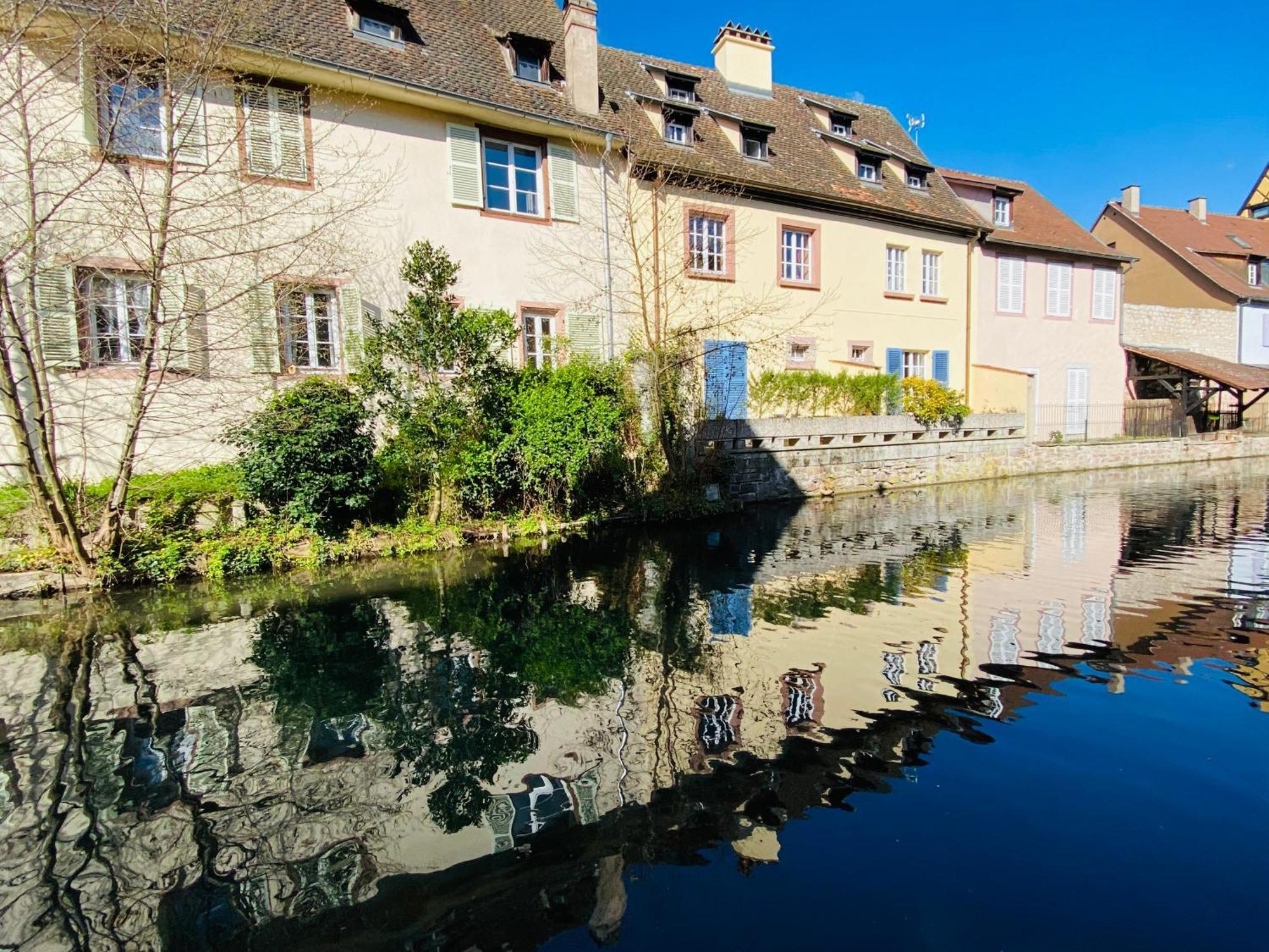 Charmant Appart Avec Garage Et Terrasse Au Coeur De Colmar, Pres De La Route Des Vins D'Alsace - Fr-1-722-6 Екстериор снимка